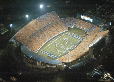 Milan-Puskar Stadium in Morgantown