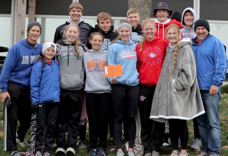 RUNNING AWAY Effingham and St. Anthony girls cross country teams