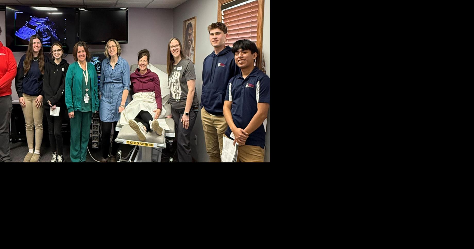 St. Anthony High School Students Experience a ‘Window to the Womb’ Program