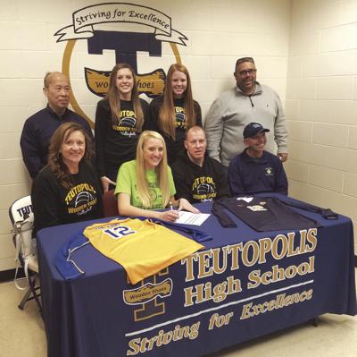 volleyball vincennes michels chooses sports college effinghamdailynews