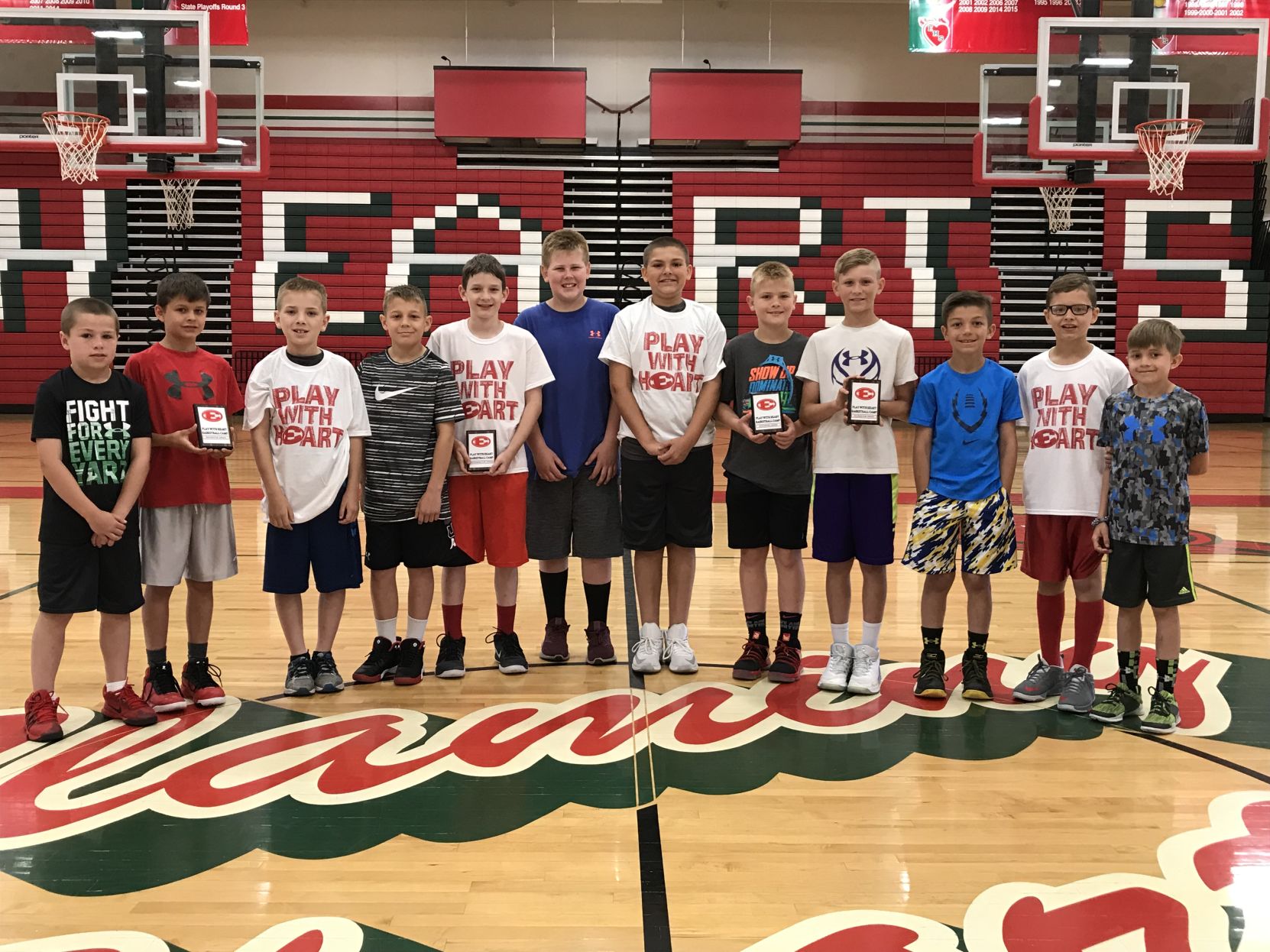 Play with Heart Basketball Camp Announces Award Winners Sports