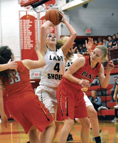 Girls Basketball Lady Shoes Sink Pana Take Regional Title