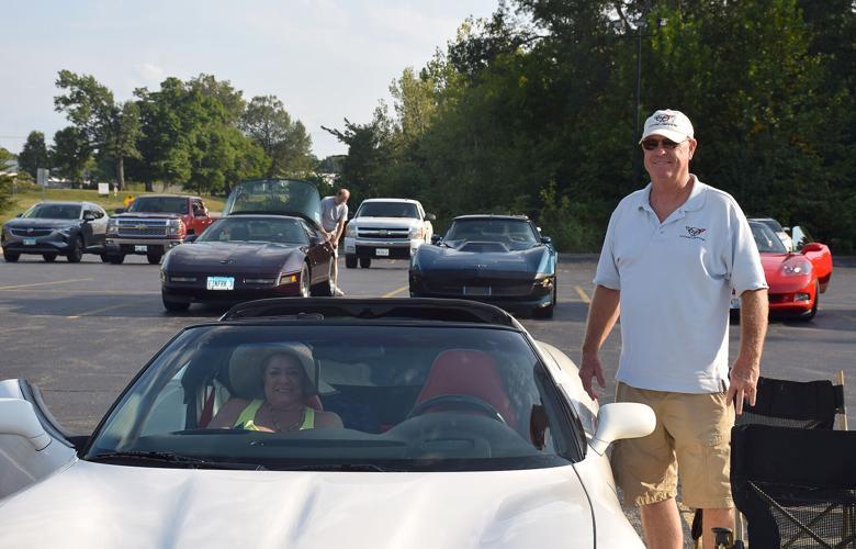 Drivers and enthusiasts flock to Effingham for Corvette Funfest - Kelly and Janet Murphy