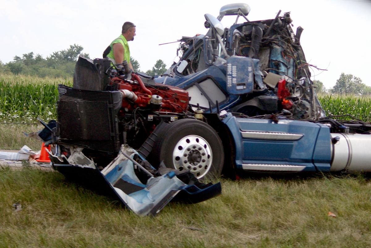 Tractortrailers crash on I70 Local News