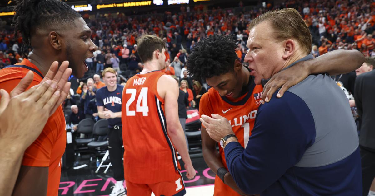 Sencire Harris bringing boundless energy to Illinois men's basketball ...