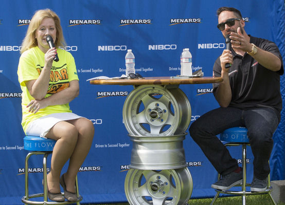 Paul Menard proud to have NIBCO on his race cars