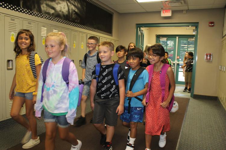 Elkhart students return for first day of school 1