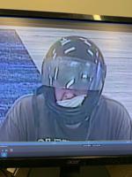 Bank robbery suspect sought