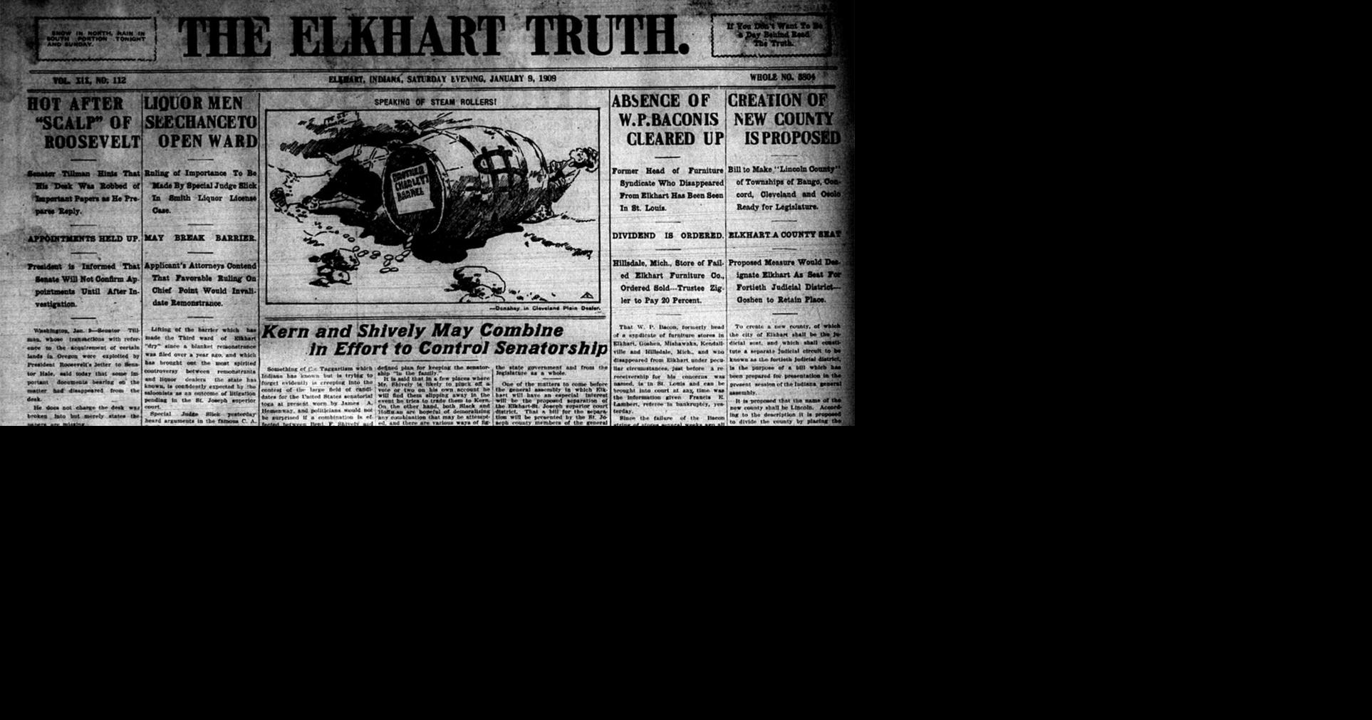 History of courthouse battle includes attempt to break up Elkhart