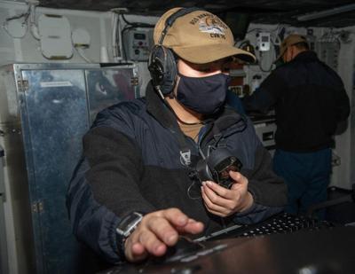 Aboard the USS Ronald Reagan