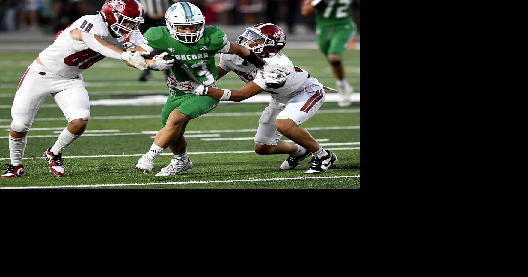 Minutemen roll past Goshen, 44-3