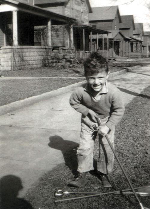 Art Decio as a boy
