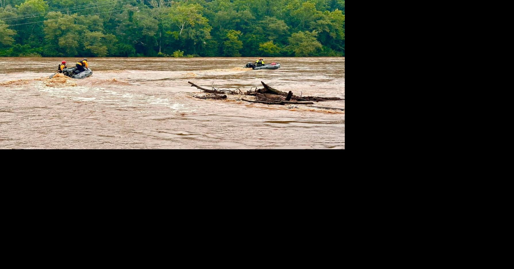Rainfall, flooding overwhelm Surry County
