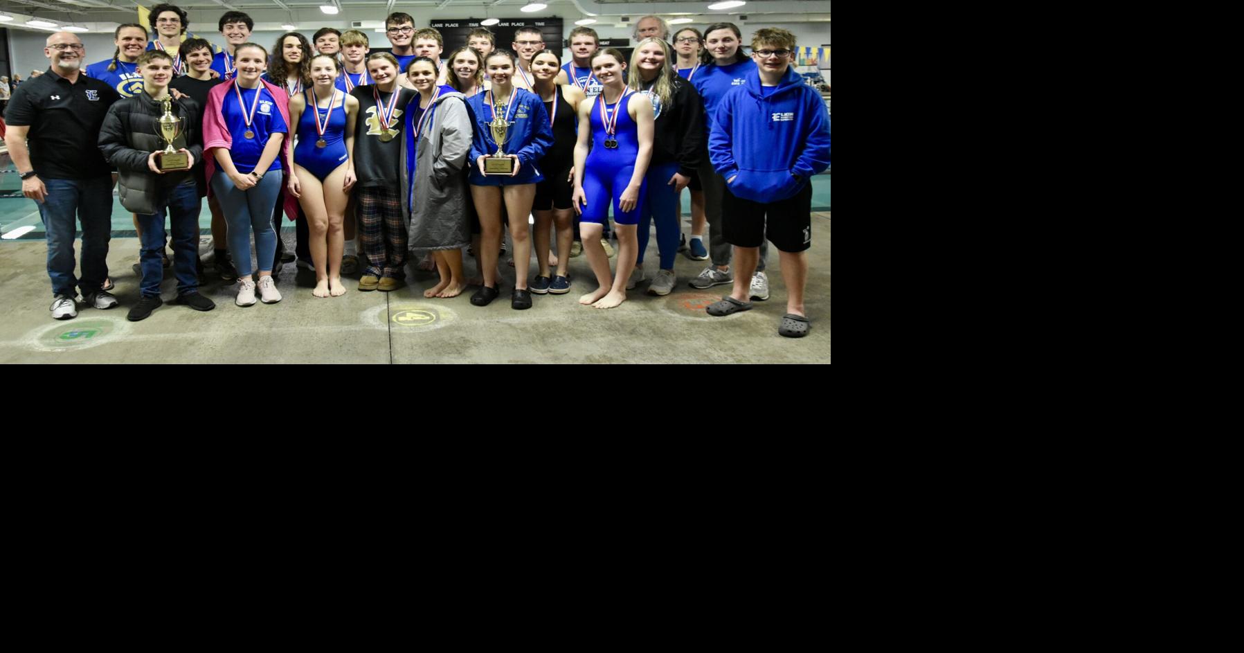 Elkin High School Swim Team once again claims 1A Northwest Conference ...