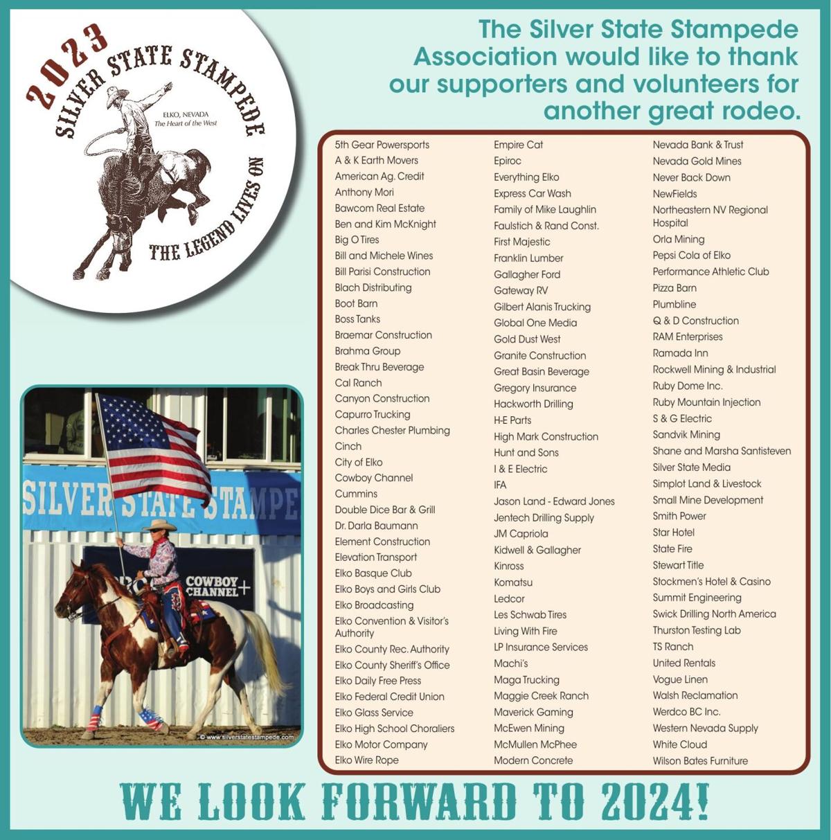 SILVER STATE STAMPEDE Ad from 20230805