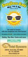 TOTAL EYECARE - Ad from 2026-04-25