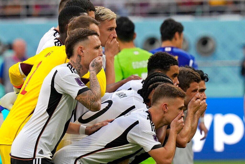 Photos: Germany players cover mouths at World Cup in FIFA protest
