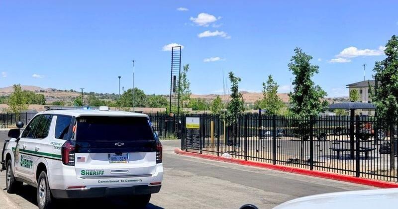 Stabbing reported at Nevada Cares Campus; suspect in custody