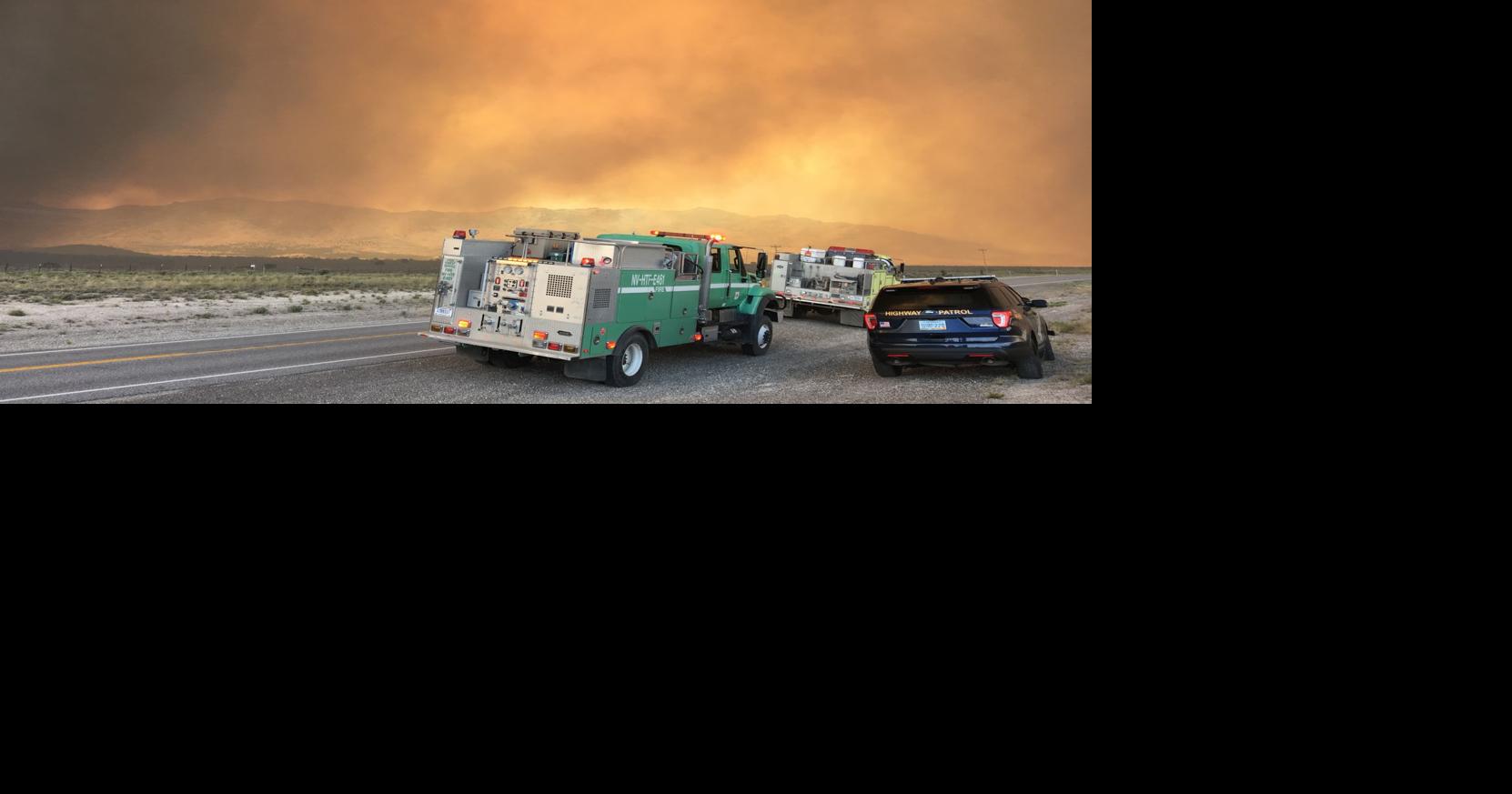 UPDATE: Fires burning east and west of Elko