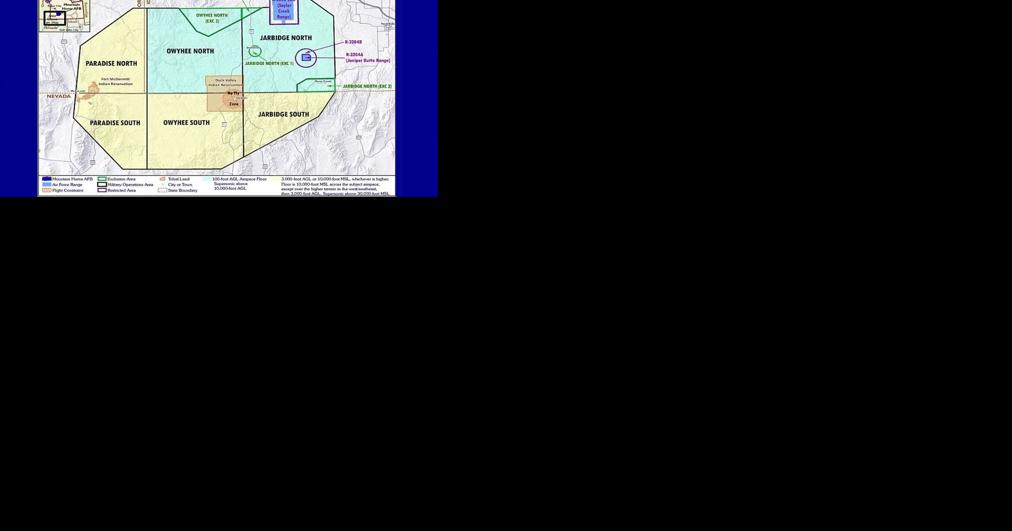 Low-altitude military flights planned in northern Elko County