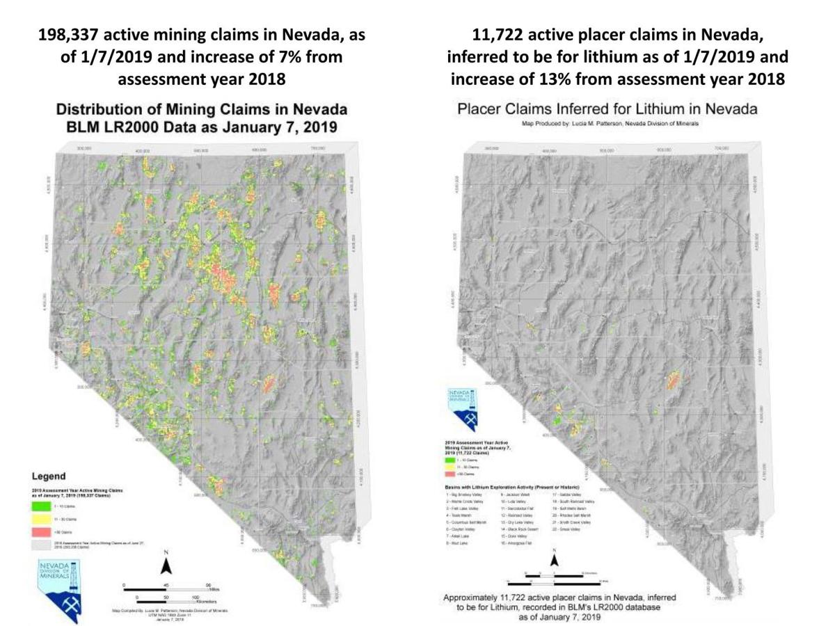 Mining claims increase in state