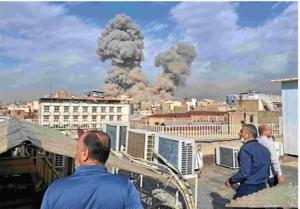 IRAN'S LEADER DEAD AMID STRIKES