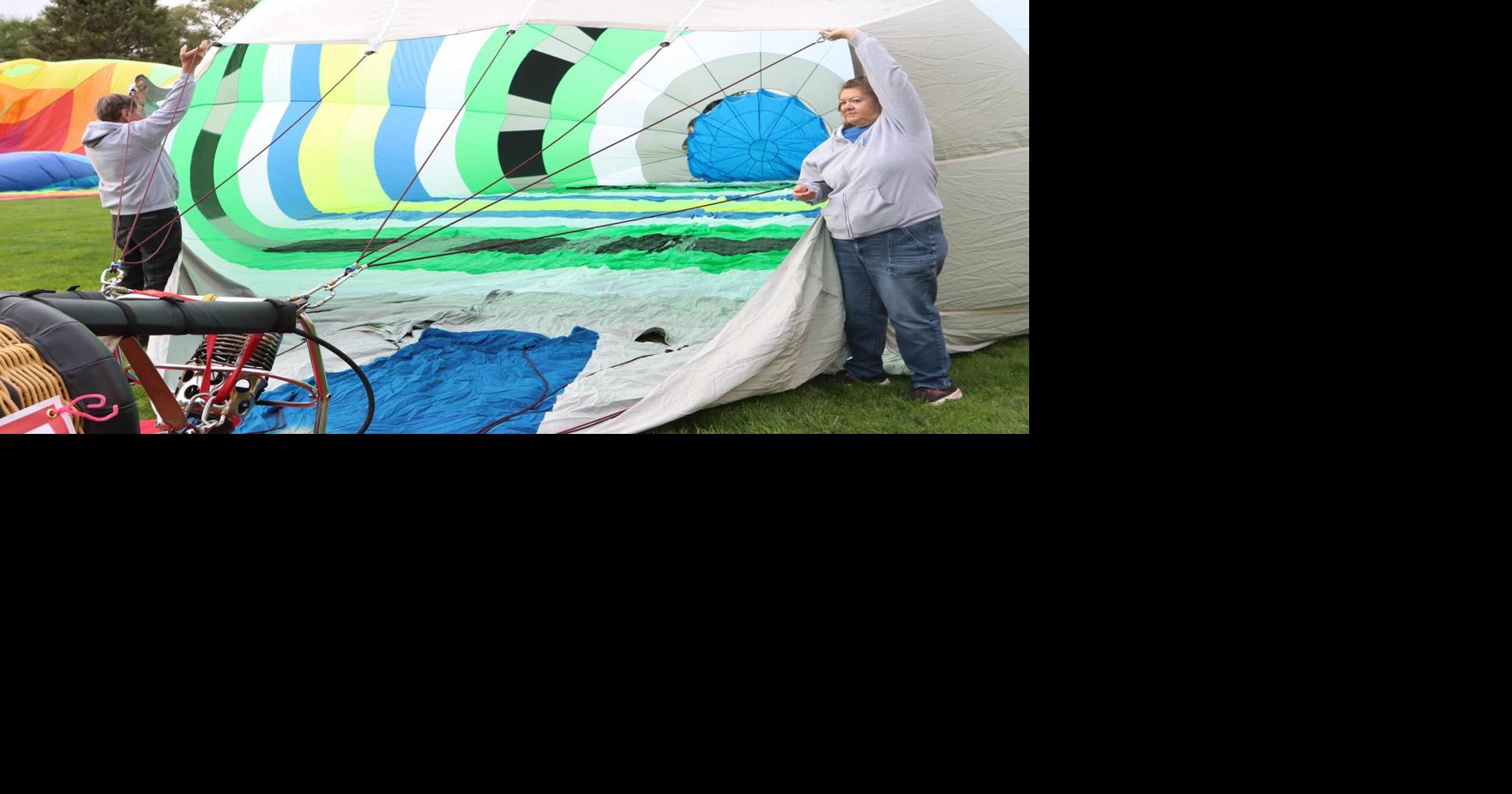 Hi Vis hot air balloon