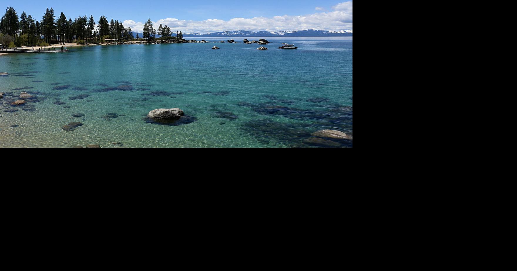 A view of Sand Harbor at Lake Tahoe on May 15, 2025.
