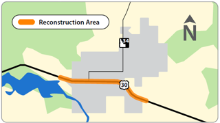 Paving begins tomorrow on US-30 through Soda Springs