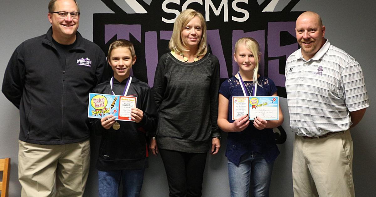 Spring Creek Middle School honors October Students of the Month