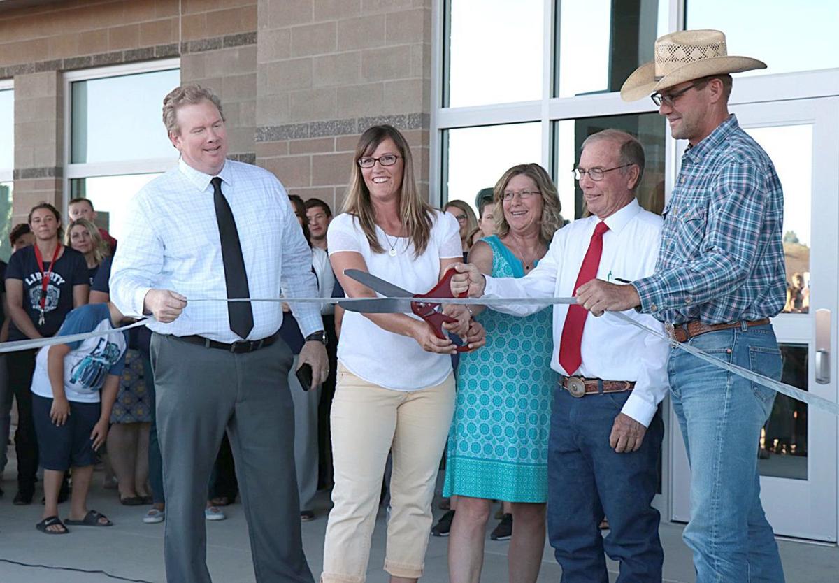 Liberty Peak ribbon cutting