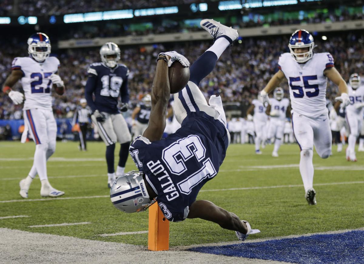 APTOPIX Cowboys Giants Football