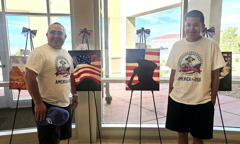 WWHS Principal Jared Holloway and Angelo Escobedo