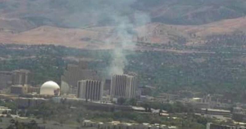 Fire near Keystone, California avenues nearly knocked down