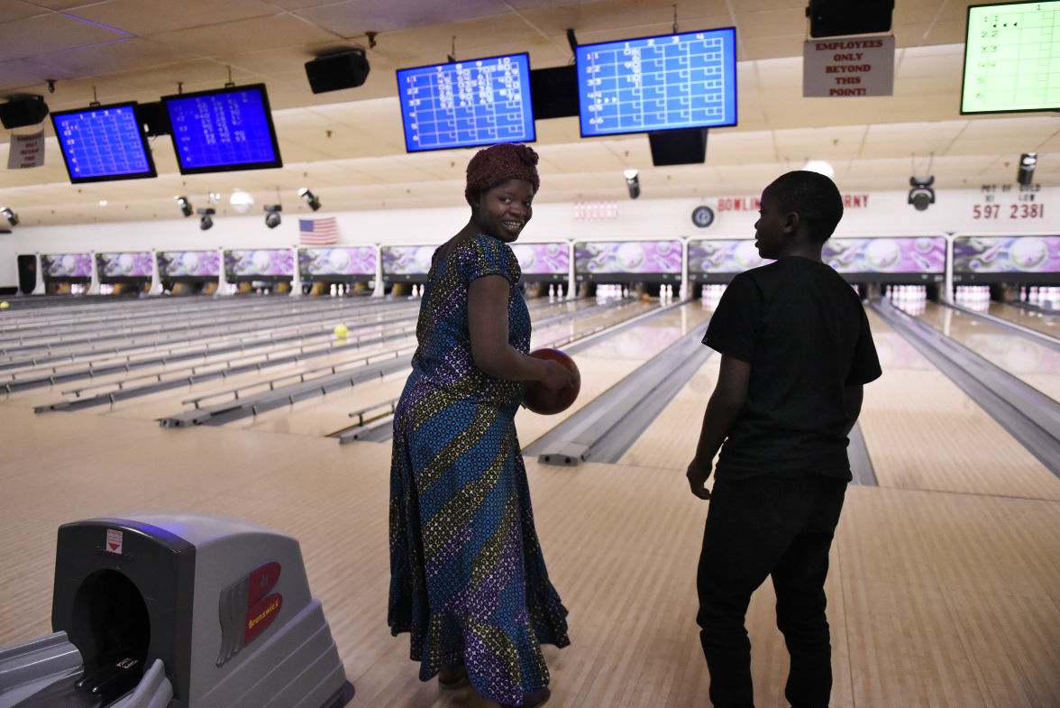 Bowling During Cabin Fever Day