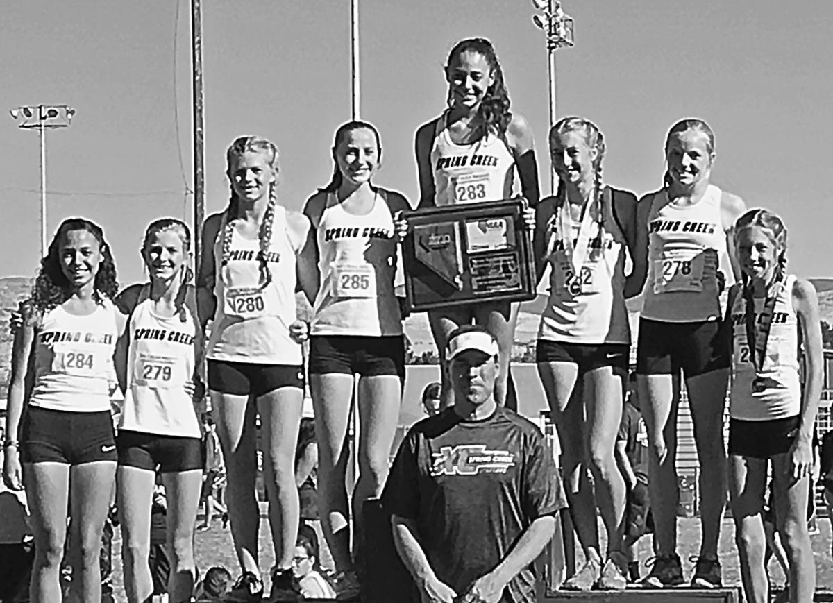 Spring Creek girls 2017 cross country championship