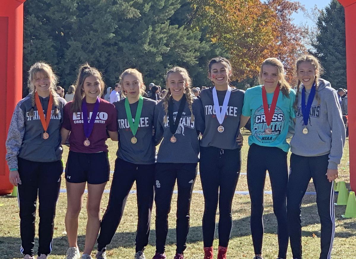 Division 3A North 1st-Team All-League Girls Cross Country