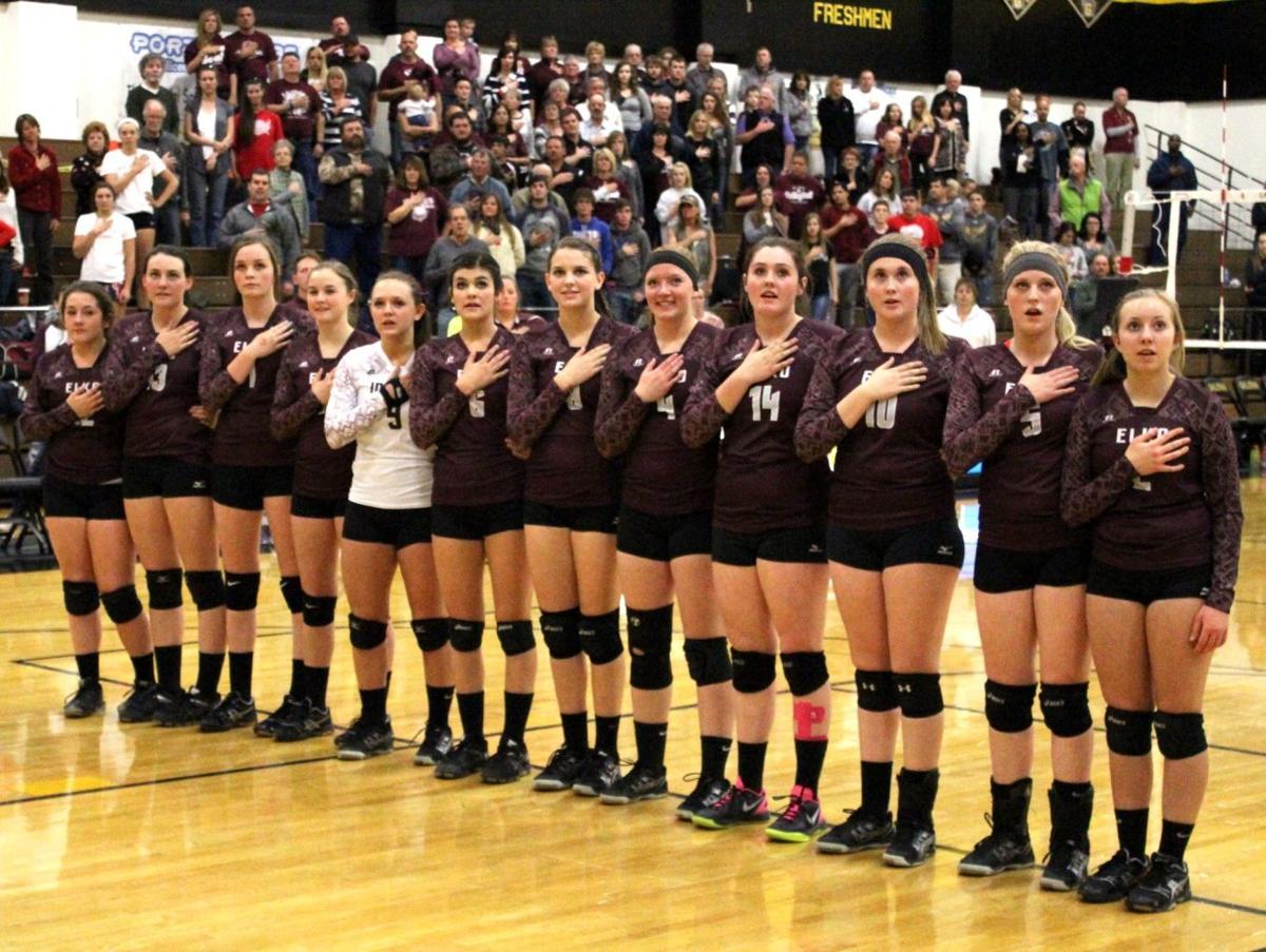 Elko volleyball State 2014