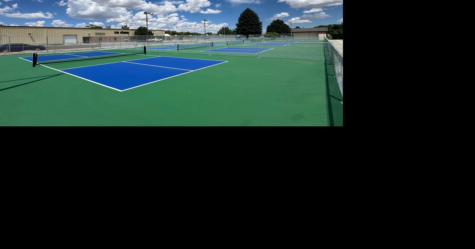 Southside Park pickleball courts nearing completion