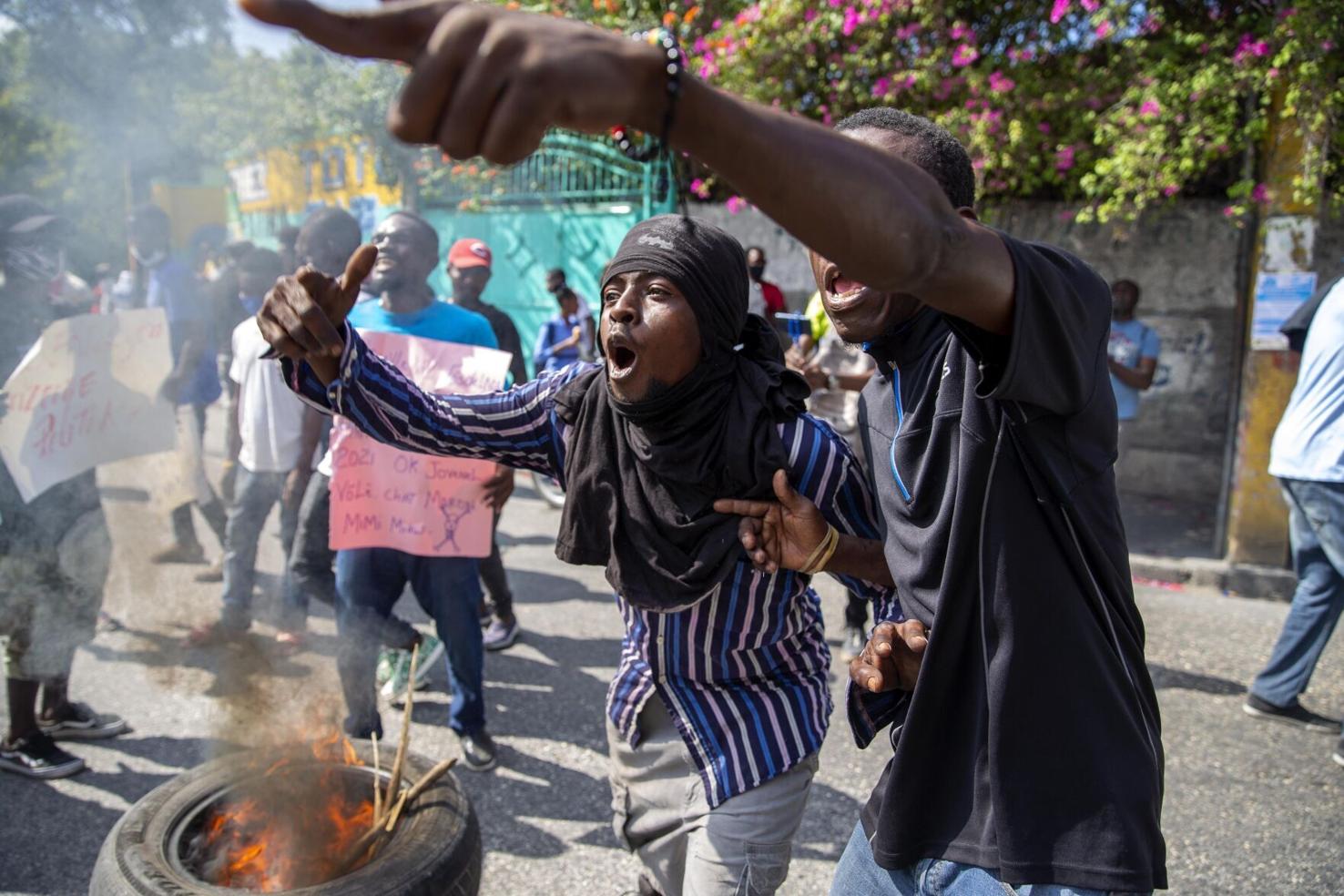 APTOPIX Haiti Protest | | elkodaily.com