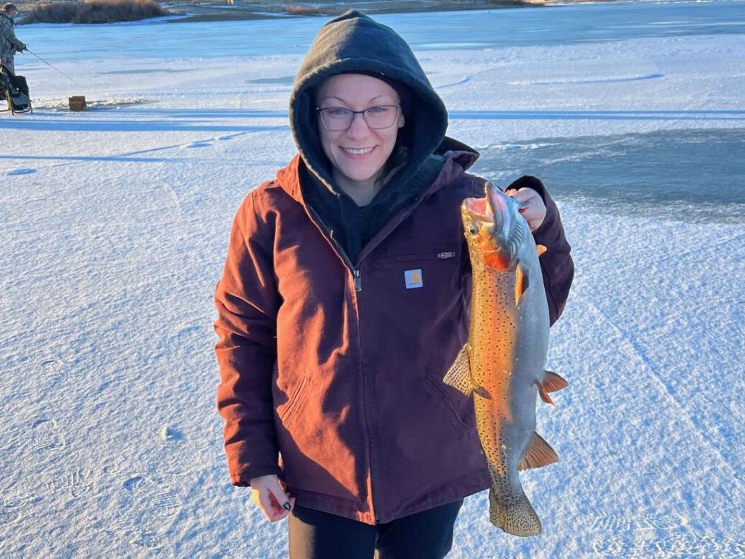Joe's Fishing Hole: There's plenty of ice fishing out there, but