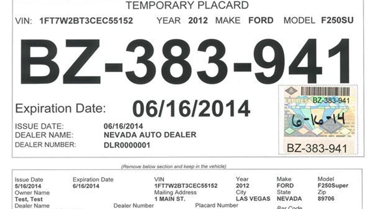 Car Dealer Tags Redesigned To Fight Fraud Business Elkodaily Com