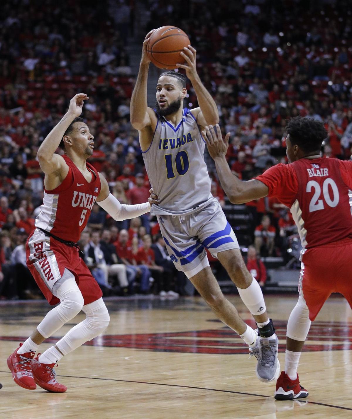 Caleb Martin Scores 26 As No 8 Nevada Beats Unlv 87 70 Local