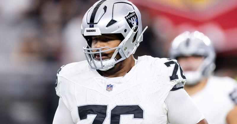 Caleb Rogers taking 1st team reps from JPJ 'part of the plan' for Raiders