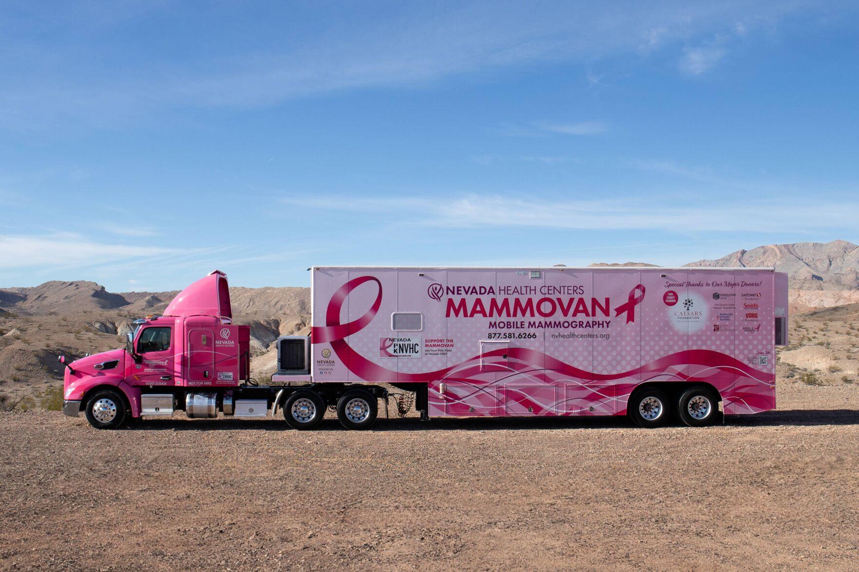 Nevada Health Centers Mammovan visiting Elko, Carlin