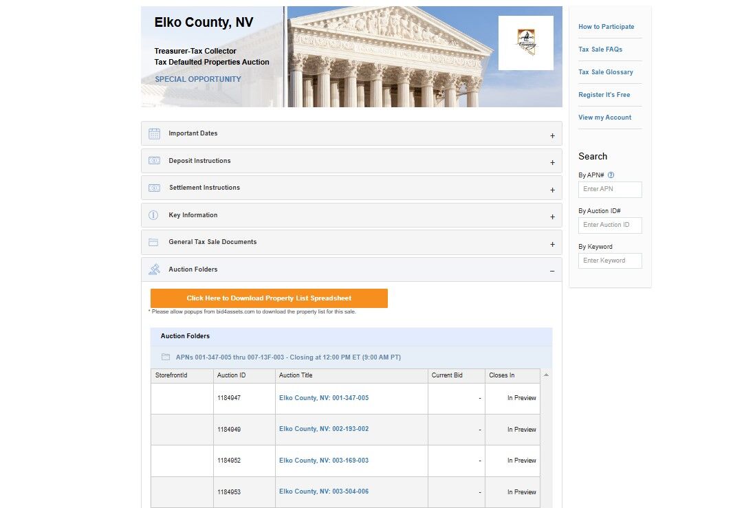 County OKs online auction in April to recoup property taxes