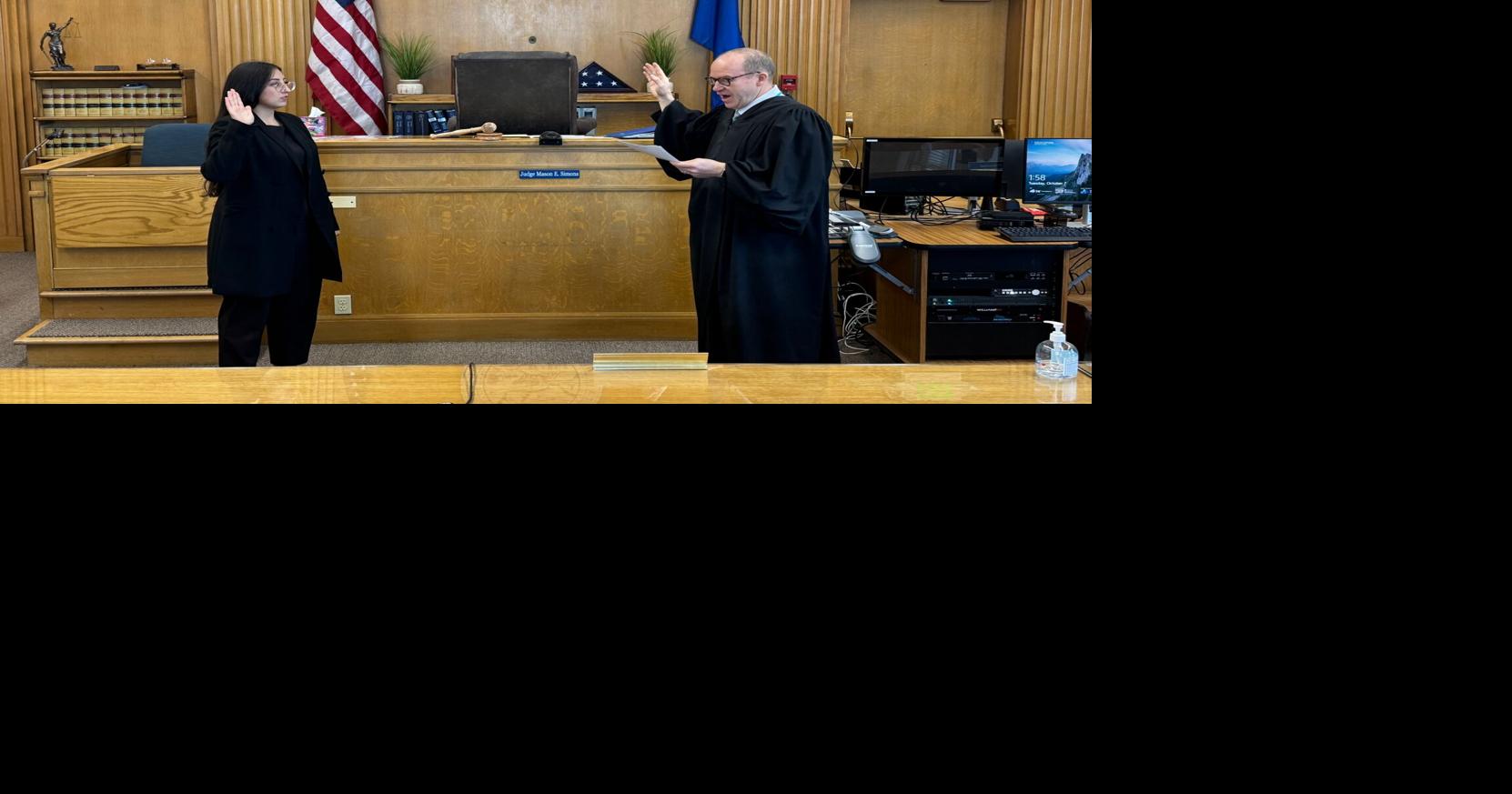 Elko legal secretary, paralegal Salas sworn in as attorney