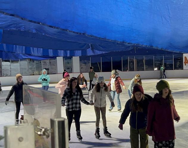 Elko's newest outdoor ice skating rink a success