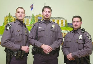 police department elko elkodaily adds ranks three its bryan ross drake edwards officers dennis eric williams press left daily