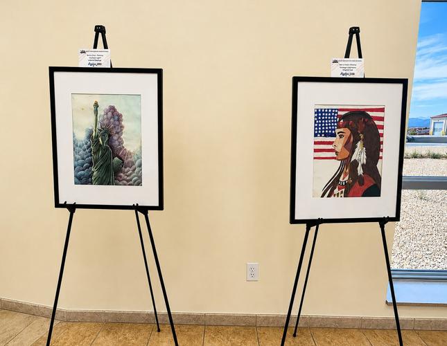 Alexis Miramontes, Miriam Ramirez-Sanchez - WWHS America 250 paintings